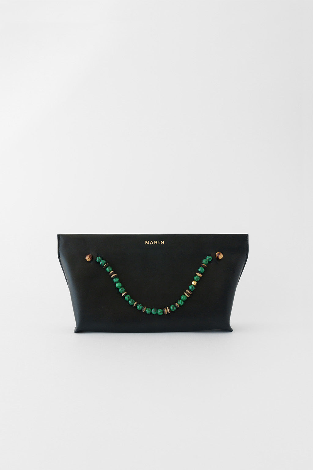 Cartera María Negra Malaquita