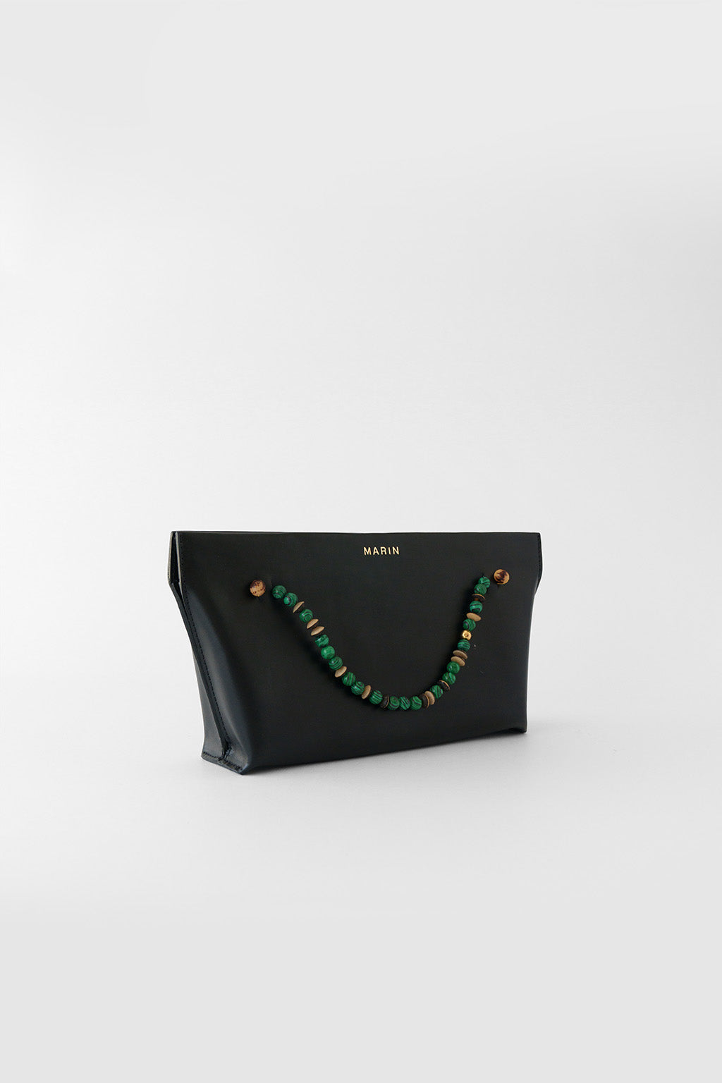 Cartera María Negra Malaquita