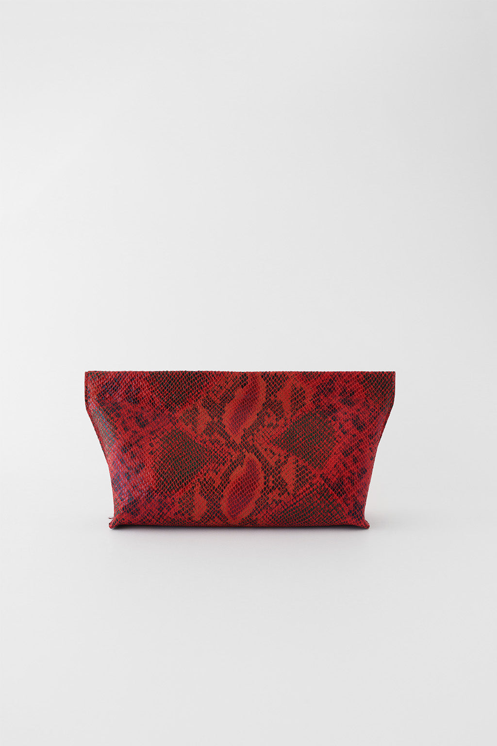 Cartera María Roja con Plumas