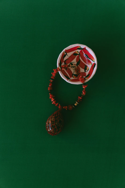 Collar Caracol Rojo (Edición Limitada)