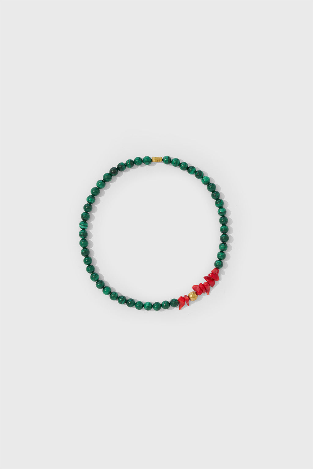 PRE ORDER Collar Malaquita y Coral