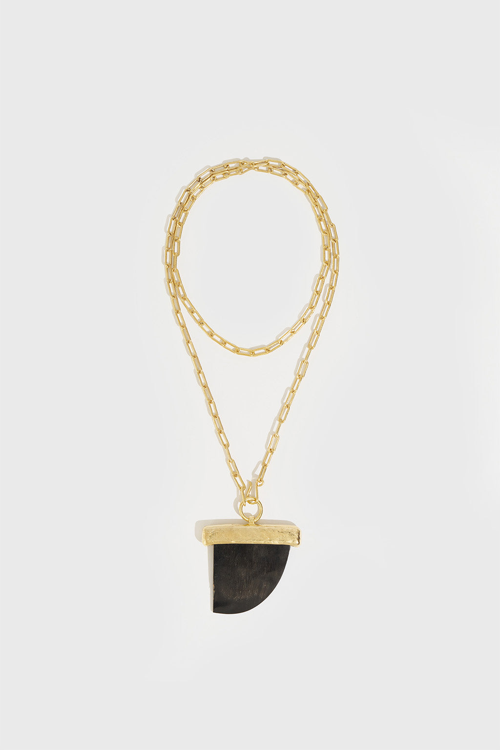 Collar Cuerno de Asta con Cadena