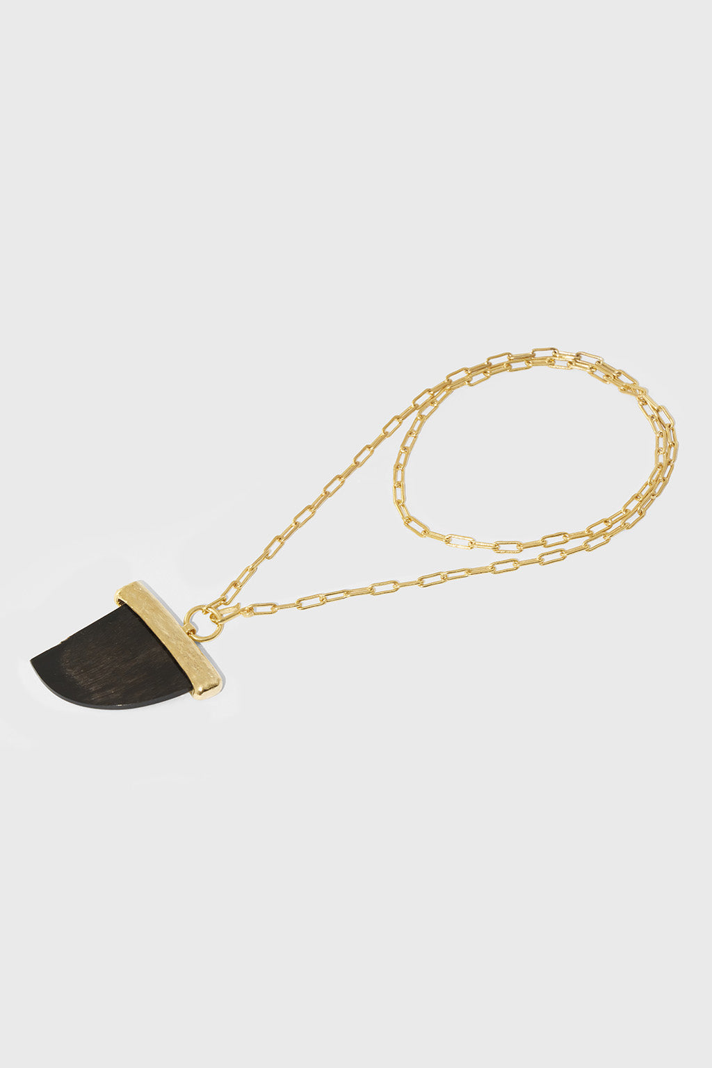 Collar Cuerno de Asta con Cadena