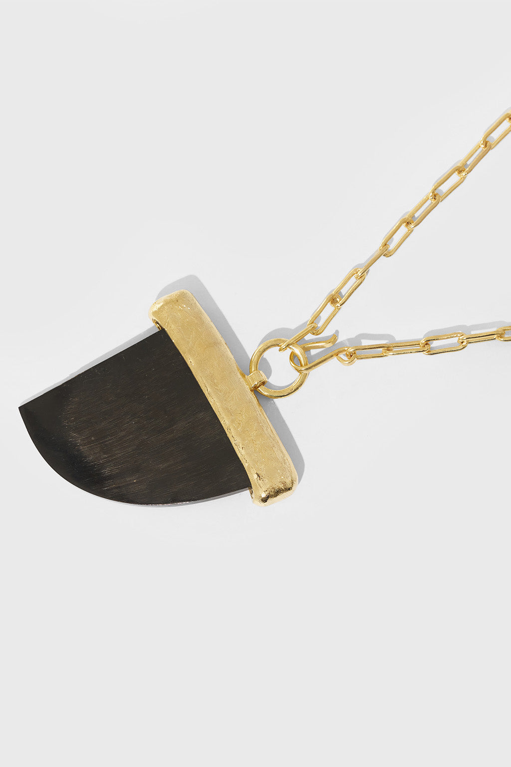 Collar Cuerno de Asta con Cadena