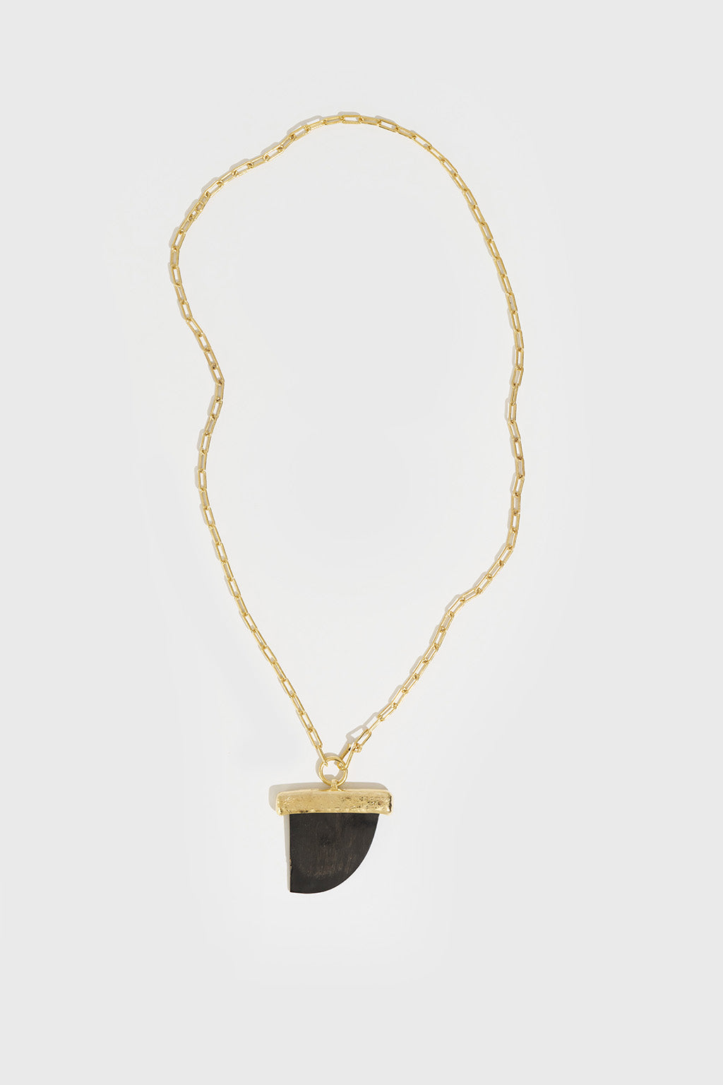 Collar Cuerno de Asta con Cadena