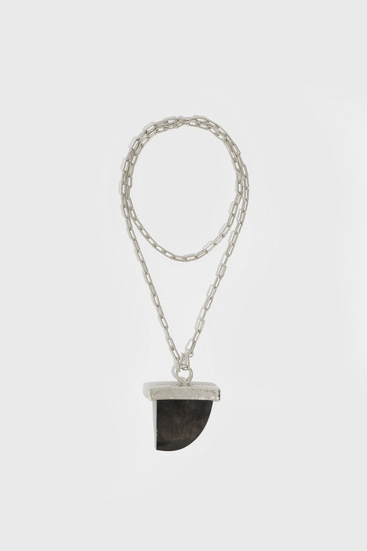 Collar Cuerno de Asta con Cadena