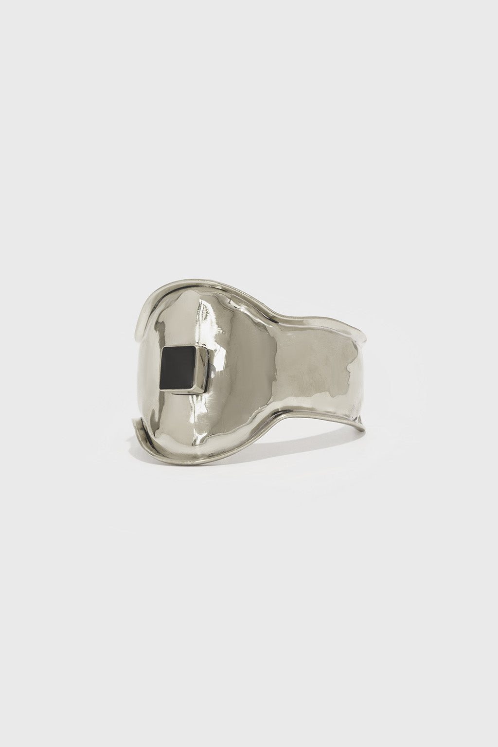 Brazalete de Alpaca y Ébano