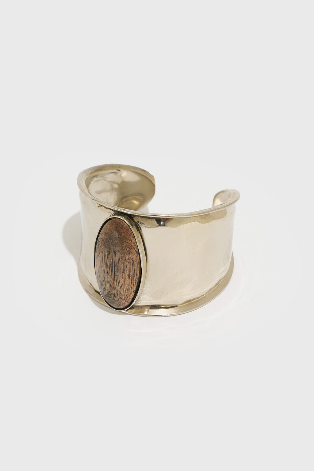 Brazalete de Alpaca y Madera