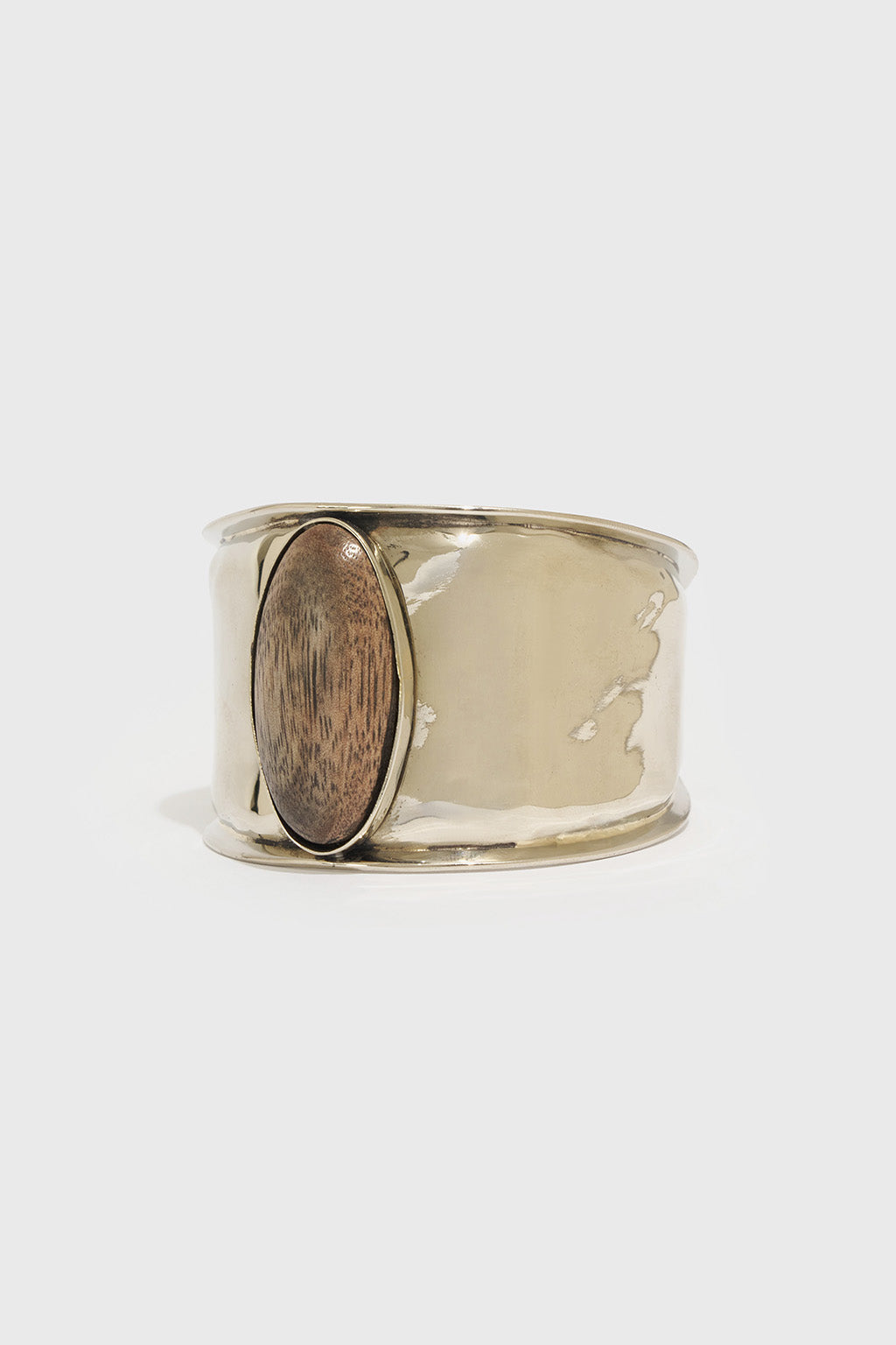 Brazalete de Alpaca y Madera