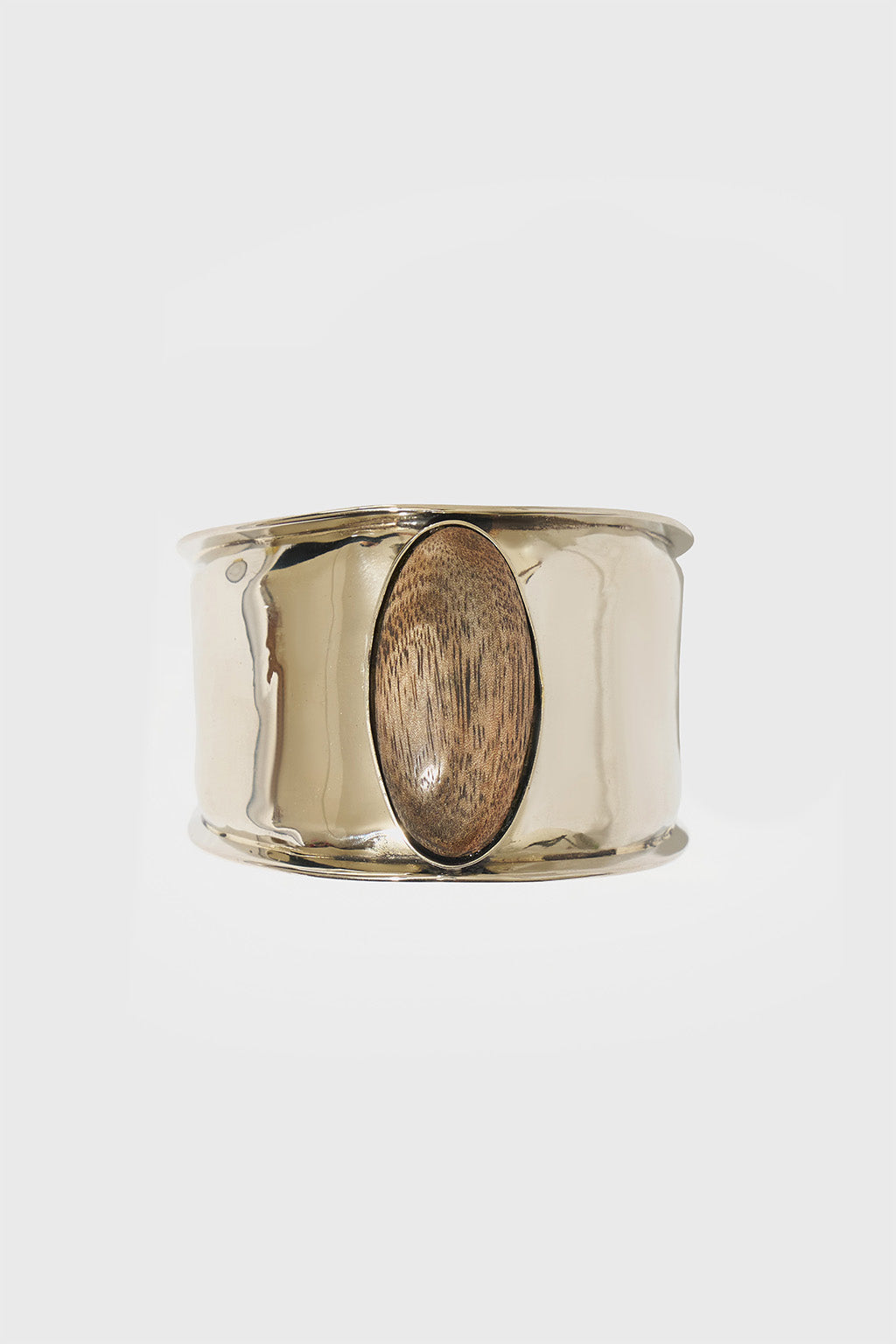 Brazalete de Alpaca y Madera