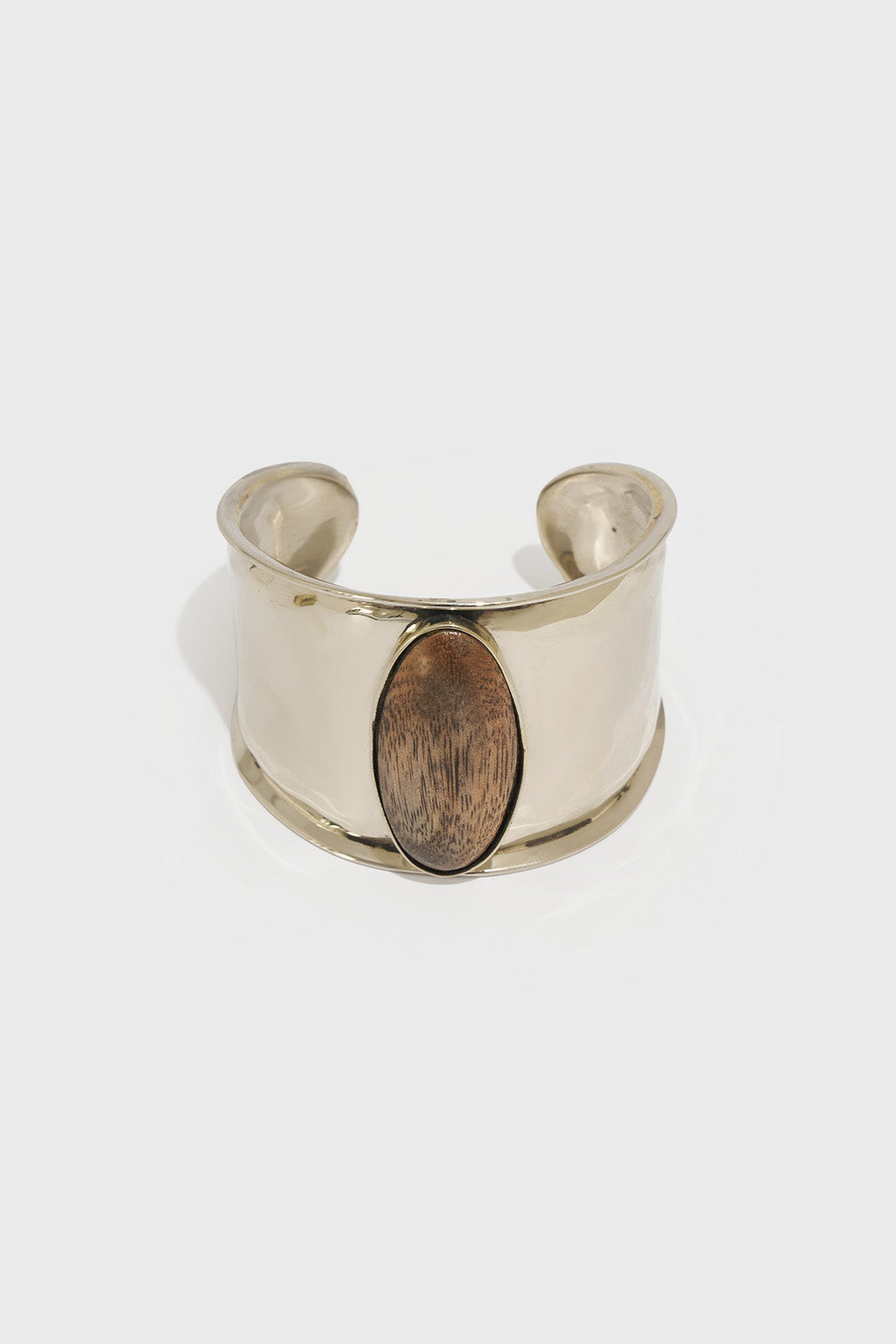 Brazalete de Alpaca y Madera