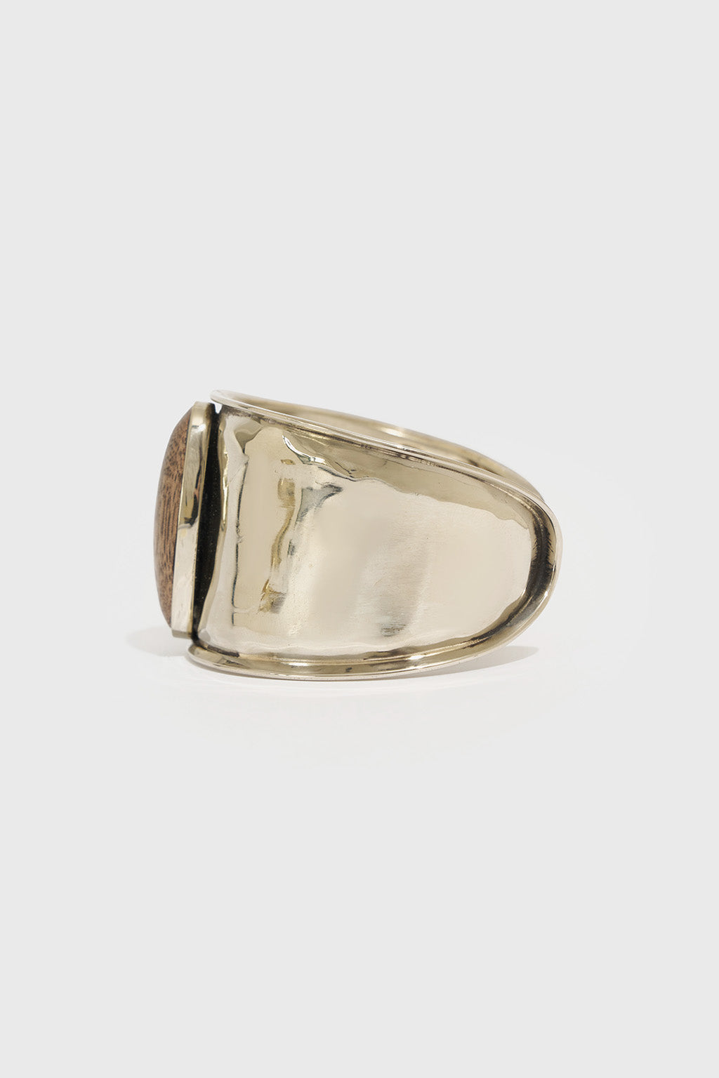 Brazalete de Alpaca y Madera