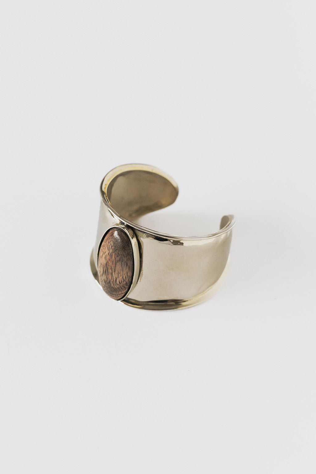 Brazalete de Alpaca y Madera