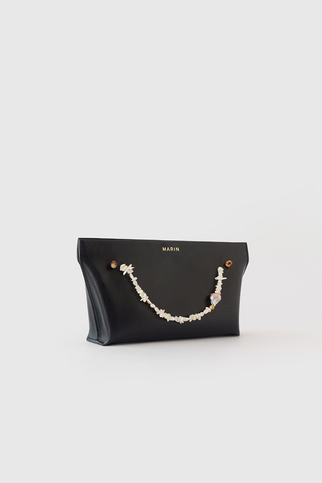 Cartera María Negra con Perlas (Edición Especial)