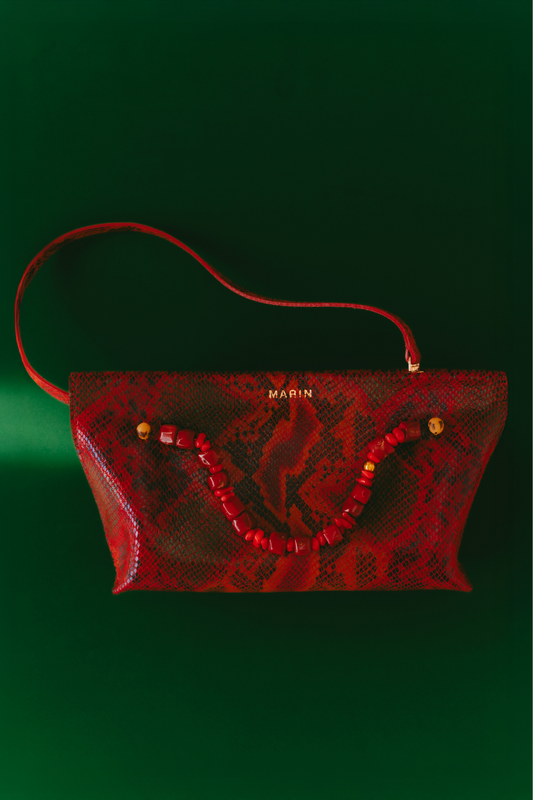 Cartera María Pitón Coral