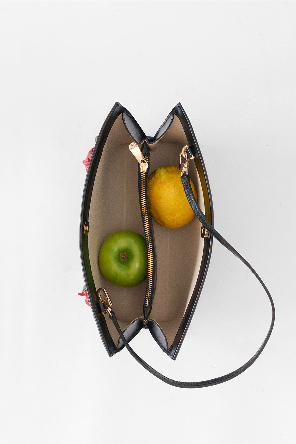 Cartera María Negra Coral