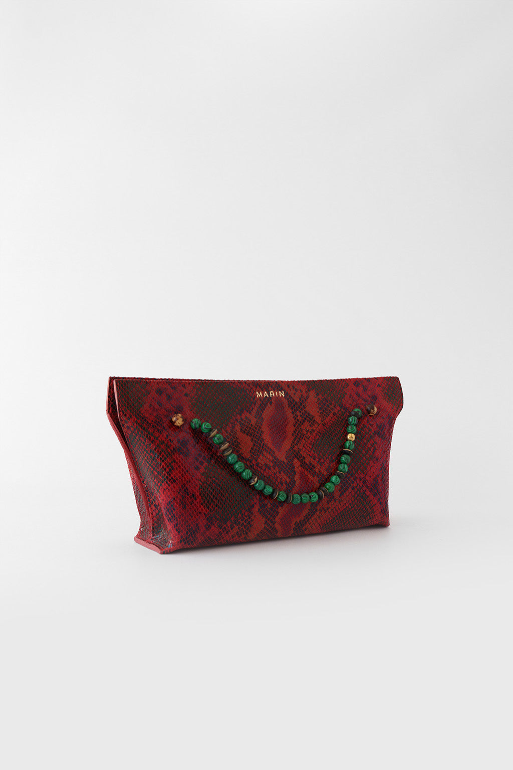 Cartera María Pitón Malaquita