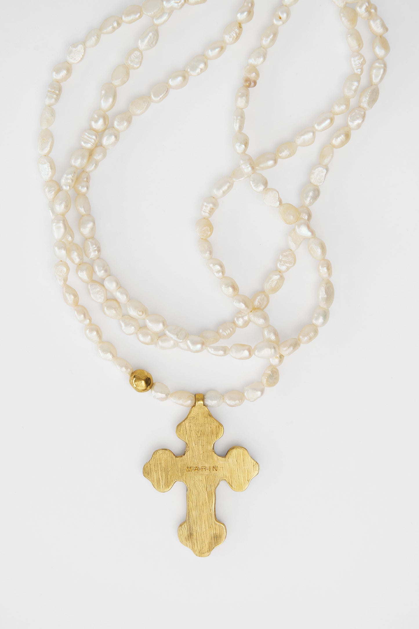 PRE ORDER Baroque Cross Necklace